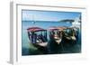 Local tourist boats Labadie, Haiti, Caribbean, Central America-Michael Runkel-Framed Photographic Print