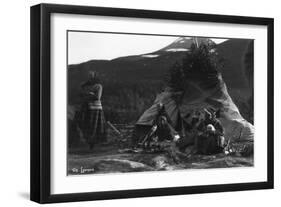 Local Women, Lyngen, Northern Norway, C1920S-C1930S-null-Framed Giclee Print