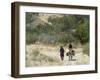 Local Women on Donkey, Dana Nature (Wildlife) Reserve, Jordan, Middle East-Christian Kober-Framed Photographic Print