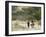 Local Women on Donkey, Dana Nature (Wildlife) Reserve, Jordan, Middle East-Christian Kober-Framed Photographic Print