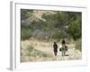 Local Women on Donkey, Dana Nature (Wildlife) Reserve, Jordan, Middle East-Christian Kober-Framed Photographic Print