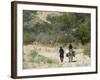 Local Women on Donkey, Dana Nature (Wildlife) Reserve, Jordan, Middle East-Christian Kober-Framed Photographic Print