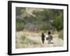 Local Women on Donkey, Dana Nature (Wildlife) Reserve, Jordan, Middle East-Christian Kober-Framed Photographic Print