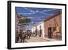 Locals Celebrating September 18 Independence Day Holiday with Bbq, Flags and Streamers, San Pedro-Kimberly Walker-Framed Photographic Print