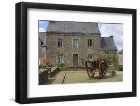 Located in the Town of Locronan in Brittany Is This Granite Home-Mallorie Ostrowitz-Framed Photographic Print