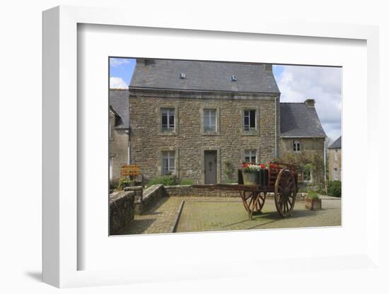 Located in the Town of Locronan in Brittany Is This Granite Home-Mallorie Ostrowitz-Framed Photographic Print