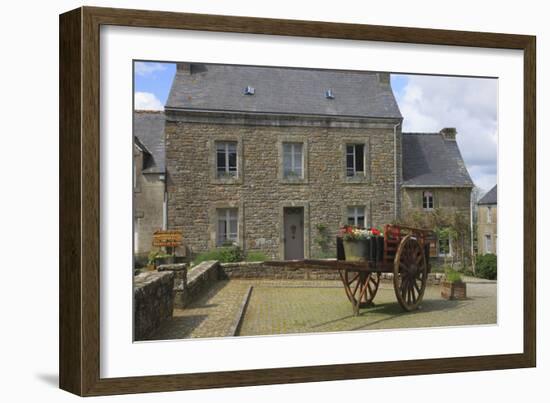 Located in the Town of Locronan in Brittany Is This Granite Home-Mallorie Ostrowitz-Framed Photographic Print