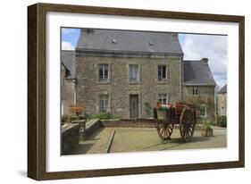 Located in the Town of Locronan in Brittany Is This Granite Home-Mallorie Ostrowitz-Framed Photographic Print