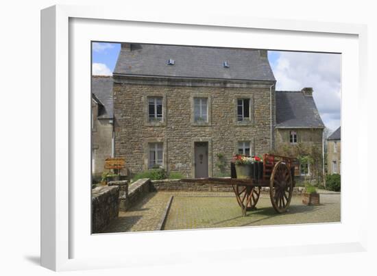 Located in the Town of Locronan in Brittany Is This Granite Home-Mallorie Ostrowitz-Framed Photographic Print