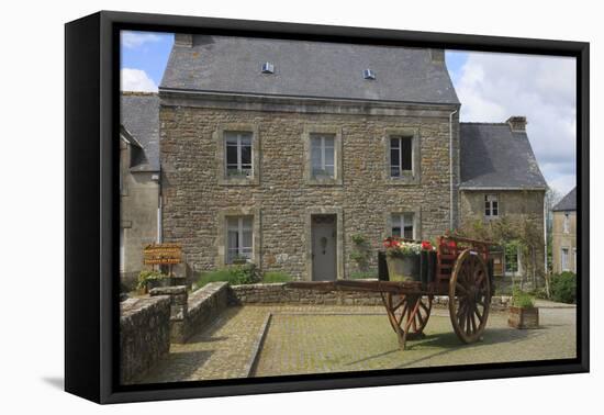 Located in the Town of Locronan in Brittany Is This Granite Home-Mallorie Ostrowitz-Framed Stretched Canvas