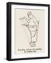 Locating Mirrors for Golfers-William Heath Robinson-Framed Art Print