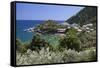 Location for the Film Mamma Mia!, Damouchari, Pelion Peninsula, Thessaly, Greece, Europe-Stuart Black-Framed Stretched Canvas