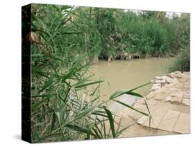 Location on the Jordan River Where Jesus was Baptised, Bethany, Jordan, Middle East-Bruno Morandi-Stretched Canvas