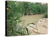 Location on the Jordan River Where Jesus was Baptised, Bethany, Jordan, Middle East-Bruno Morandi-Stretched Canvas