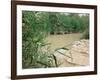 Location on the Jordan River Where Jesus was Baptised, Bethany, Jordan, Middle East-Bruno Morandi-Framed Photographic Print