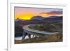 Loch a' Chairn Bhain, Kylesku, Kylesku Bridge, landmark on the North Coast 500 Tourist Route-Alan Copson-Framed Photographic Print