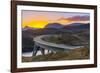 Loch a' Chairn Bhain, Kylesku, Kylesku Bridge, landmark on the North Coast 500 Tourist Route-Alan Copson-Framed Photographic Print