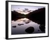 Loch Achray at Sunset, Part of Loch Lomond and the Trossachs National Park, Stirlingshire, Scotland-Patrick Dieudonne-Framed Photographic Print