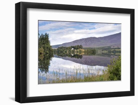 Loch Alvie, Strathspey and Badenoch, Cairngorms, Highland, Scotland, United Kingdom, Europe-John Potter-Framed Photographic Print