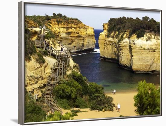Loch Ard Gorge, Port Campbell National Park, Great Ocean Road, Victoria, Australia-David Wall-Framed Photographic Print