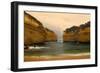 Loch Ard Gorge View of Sandstone Cliffs at Loch-null-Framed Photographic Print