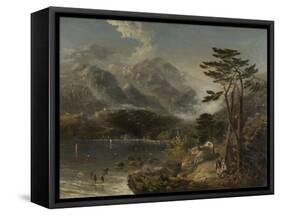 Loch Arrochar-John Greville Fennell-Framed Stretched Canvas