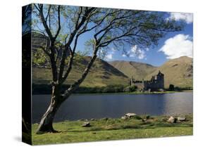 Loch Awe and the Ruins of Kilchurn Castle, Strathclyde, Scotland, United Kingdom-Adam Woolfitt-Stretched Canvas