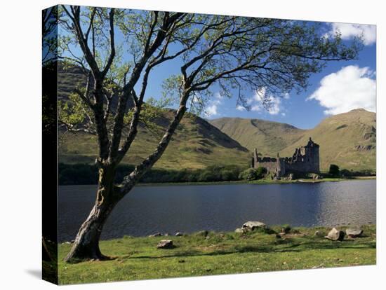 Loch Awe and the Ruins of Kilchurn Castle, Strathclyde, Scotland, United Kingdom-Adam Woolfitt-Stretched Canvas