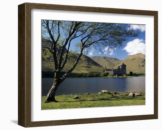 Loch Awe and the Ruins of Kilchurn Castle, Strathclyde, Scotland, United Kingdom-Adam Woolfitt-Framed Photographic Print