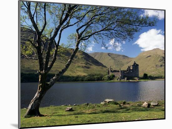 Loch Awe and the Ruins of Kilchurn Castle, Strathclyde, Scotland, United Kingdom-Adam Woolfitt-Mounted Photographic Print