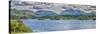 Loch Awe Panorama-Tonygers-Stretched Canvas