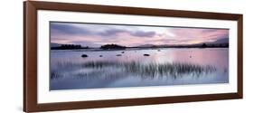 Loch Ba' at Sunrise, Rannoch Moor, Western Highlands, Scotland, United Kingdom, Europe-Lee Frost-Framed Photographic Print