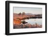 Loch Ba on a Frosty Morning at Rannoch Moor, Perth and Kinross, Highlands, Scotland, UK-Julian Elliott-Framed Photographic Print