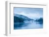 Loch Beinn a Meadhoin in the mist, Inverness, Scotland-Niall Benvie-Framed Photographic Print