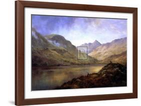 Loch Corvisk-Colin Burns-Framed Art Print