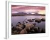 Loch Druidibeg Nature Reserve at Sunset, South Uist, Outer Hebrides, Scotland, UK-Patrick Dieudonne-Framed Photographic Print