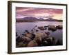 Loch Druidibeg Nature Reserve at Sunset, South Uist, Outer Hebrides, Scotland, UK-Patrick Dieudonne-Framed Photographic Print