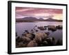 Loch Druidibeg Nature Reserve at Sunset, South Uist, Outer Hebrides, Scotland, UK-Patrick Dieudonne-Framed Photographic Print