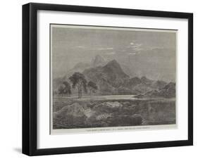 Loch Ericht, a Bright Night-null-Framed Giclee Print