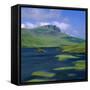 Loch Fada and the Storr, Isle of Skye, Highlands Region, Scotland, UK, Europe-Roy Rainford-Framed Stretched Canvas