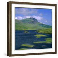 Loch Fada and the Storr, Isle of Skye, Highlands Region, Scotland, UK, Europe-Roy Rainford-Framed Photographic Print