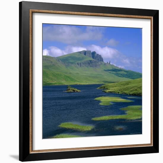 Loch Fada and the Storr, Isle of Skye, Highlands Region, Scotland, UK, Europe-Roy Rainford-Framed Photographic Print