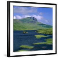 Loch Fada and the Storr, Isle of Skye, Highlands Region, Scotland, UK, Europe-Roy Rainford-Framed Photographic Print