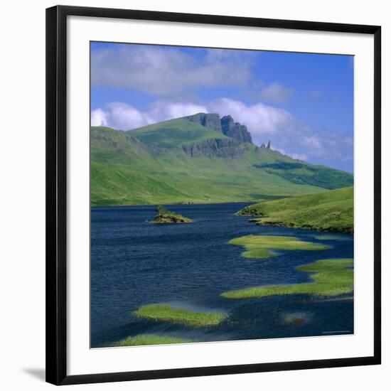 Loch Fada and the Storr, Isle of Skye, Highlands Region, Scotland, UK, Europe-Roy Rainford-Framed Photographic Print