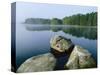 Loch Garten Rspb Reserve at Dawn, Highlands, Scotland, UK-Pete Cairns-Stretched Canvas