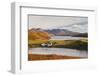 Loch Harport with the Mountains of Glen Brittle Behind, Highlands, Scotland, United Kingdom, Europe-Julian Elliott-Framed Photographic Print