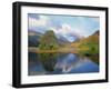 Loch in Glen Etive, Highlands, Scotland, United Kingdom, Europe-Rainford Roy-Framed Photographic Print