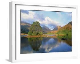 Loch in Glen Etive, Highlands, Scotland, United Kingdom, Europe-Rainford Roy-Framed Photographic Print