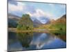 Loch in Glen Etive, Highlands, Scotland, United Kingdom, Europe-Rainford Roy-Mounted Photographic Print