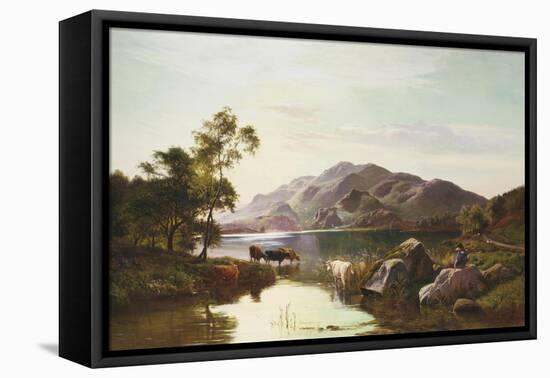 Loch Katrine-Sidney Richard Percy-Framed Stretched Canvas